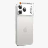 Spigen iPhone 18 Pro Kameran linssinsuojus Glas.tR EZ Fit Optik Pro XL Hopea