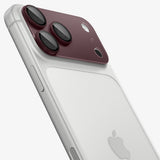 Spigen iPhone 18 Pro Max Kameran linssinsuojus Glas.tR EZ Fit Optik Pro XL Tumma kirsikka