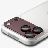 Spigen iPhone 18 Pro Max Kameran linssinsuojus Glas.tR EZ Fit Optik Pro XL Tumma kirsikka