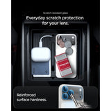 Spigen iPhone 18 Pro Max Kameran linssinsuojus Glas.tR EZ Fit Optik Pro XL Tummanharmaa