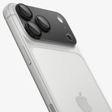 Spigen iPhone 18 Pro Max Kameran linssinsuojus Glas.tR EZ Fit Optik Pro XL Tummanharmaa