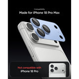 Spigen iPhone 18 Pro Max Kameran linssinsuojus Glas.tR EZ Fit Optik Pro XL Vaaleansininen