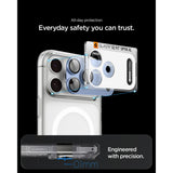 Spigen iPhone 18 Pro Max Kameran linssinsuojus Glas.tR EZ Fit Optik Pro XL Vaaleansininen