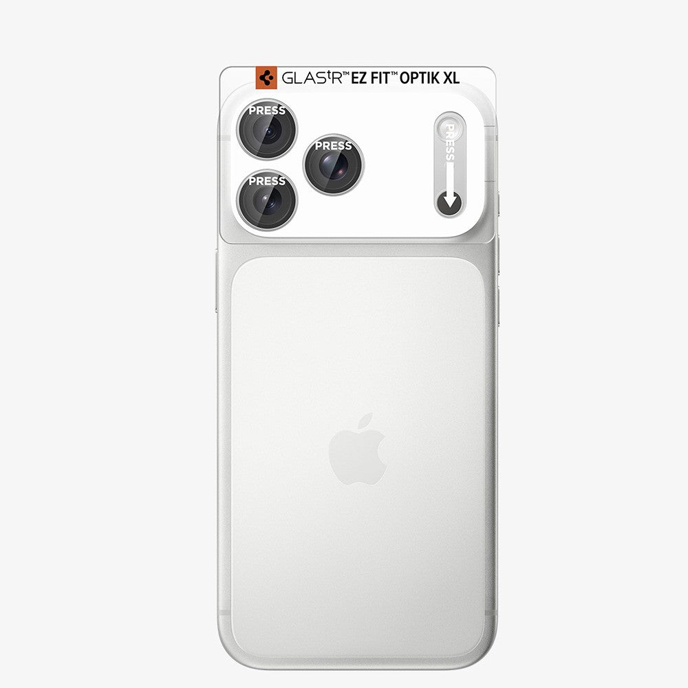 Spigen iPhone 18 Pro Max Kameran linssinsuojus Glas.tR EZ Fit Optik Pro XL Hopea