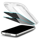 Spigen iPhone 18 Pro Max Näytönsuoja Glas.tR EZ Fit Pro Privacy