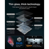 Spigen iPhone 18 Pro Näytönsuoja Glas.tR EZ Fit Pro Privacy 2-pack