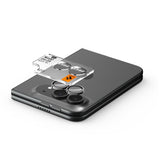 Spigen iPhone Duo Kameran linssinsuojus Glas.tR EZ Fit Optik Pro 2-pack Valkoinen