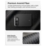 Spigen iPhone Duo Kuori Air Skin Aramid MagFit Musta
