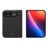 Spigen iPhone Duo Kuori Air Skin Aramid MagFit Musta