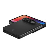Spigen iPhone Duo Kuori Air Skin Aramid MagFit Musta