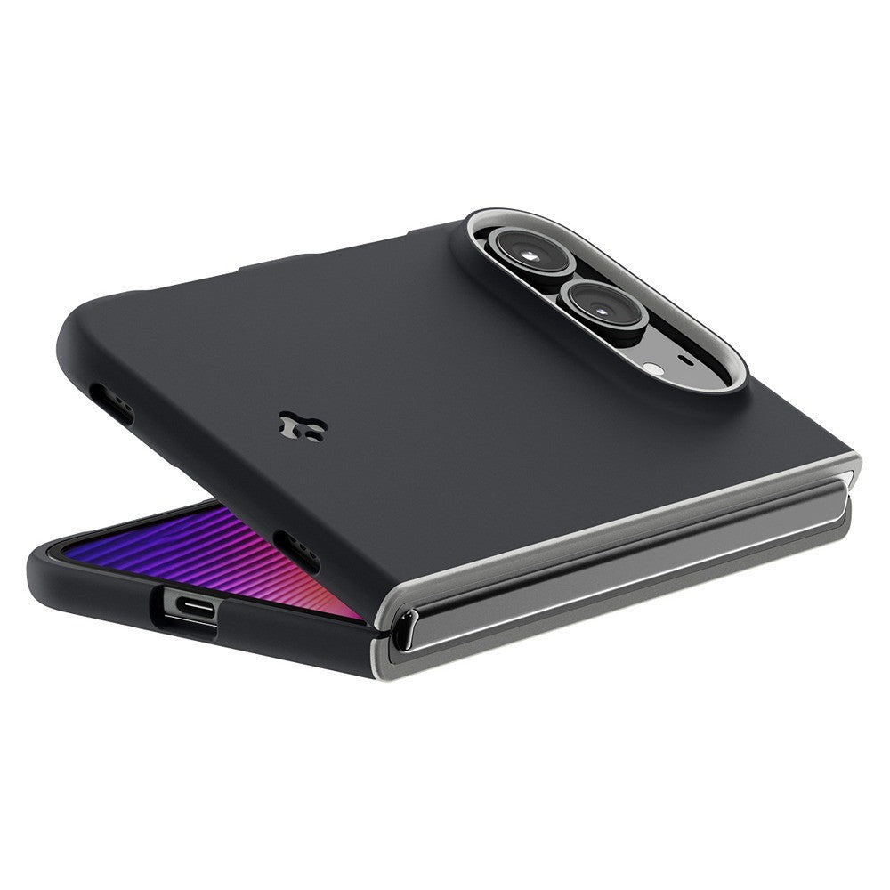 Spigen iPhone Duo Kuori Nano Pop MagFit Musta seesami