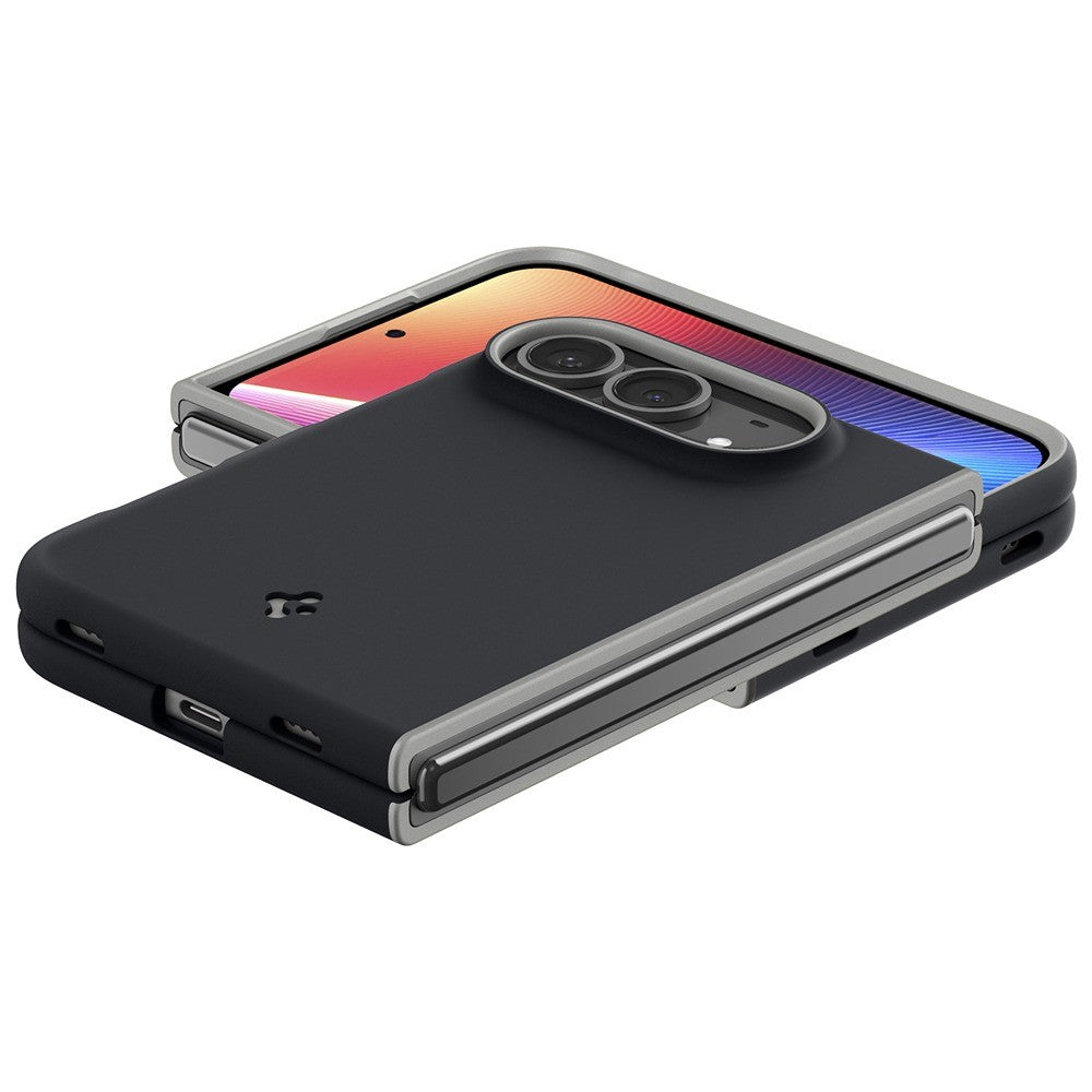 Spigen iPhone Duo Kuori Nano Pop MagFit Musta seesami