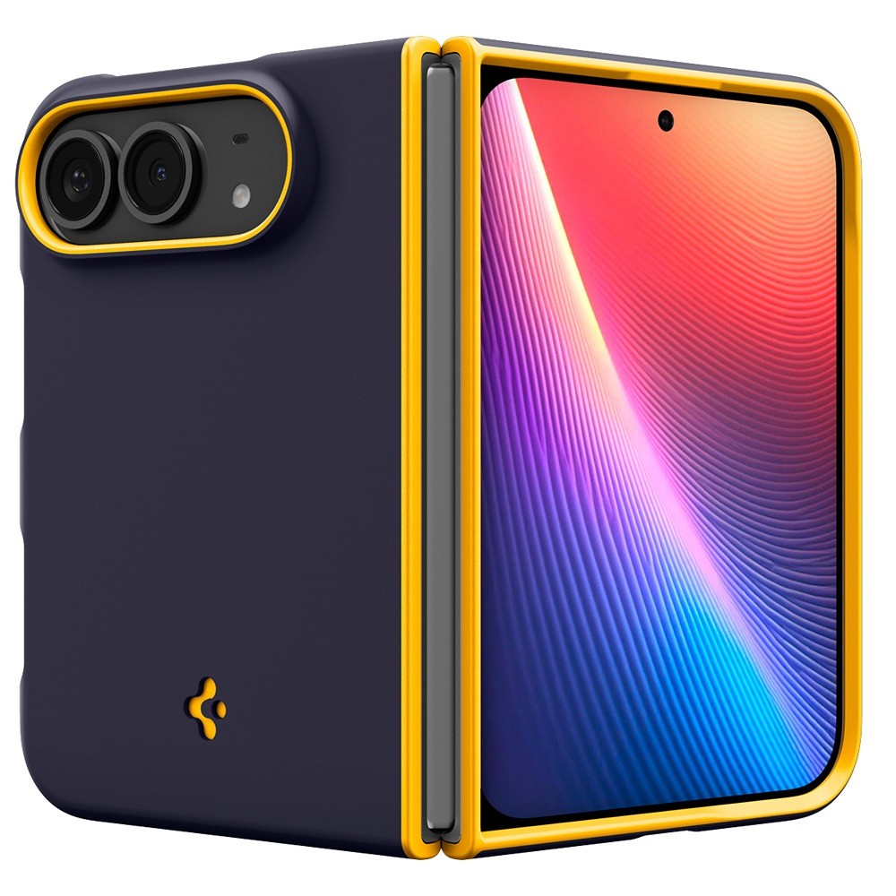 Spigen iPhone Duo Kuori Nano Pop MagFit Mustikkansininen laivastonsininen