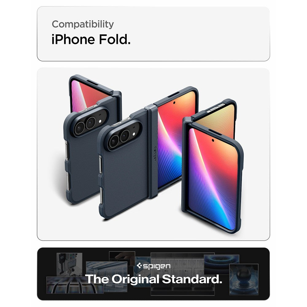 Spigen iPhone Duo Kuori Tough Armor Pro MagFit Metal Slate