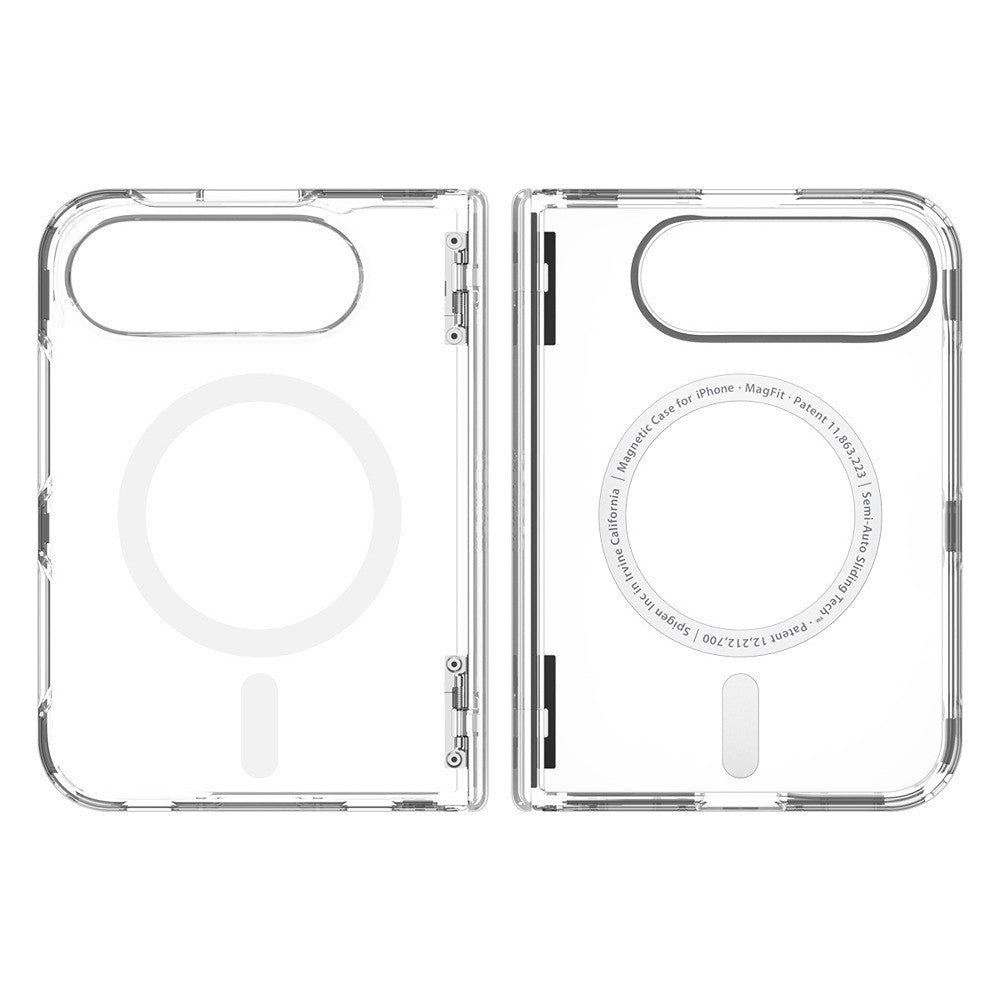 Spigen iPhone Duo Kuori Ultra Hybrid Pro MagFit Kirkkaanvalkoinen