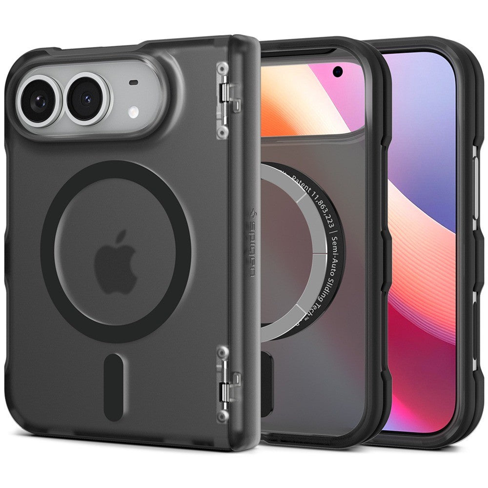 Spigen iPhone Duo Kuori Ultra Hybrid Pro MagFit Frost Black