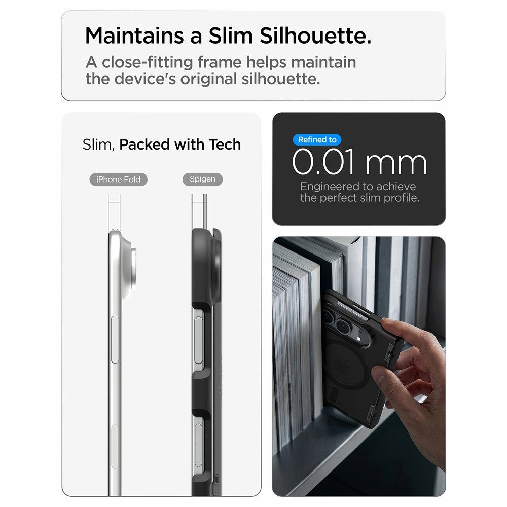 Spigen iPhone Duo Kuori Ultra Hybrid Pro MagFit Frost Black