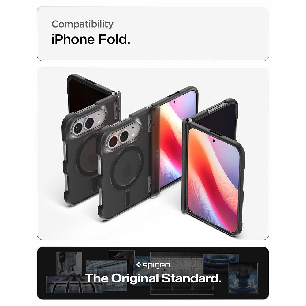 Spigen iPhone Duo Kuori Ultra Hybrid Pro MagFit Frost Black