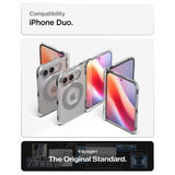 Spigen iPhone Duo Kuori Ultra Hybrid Pro S MagFit Clear White