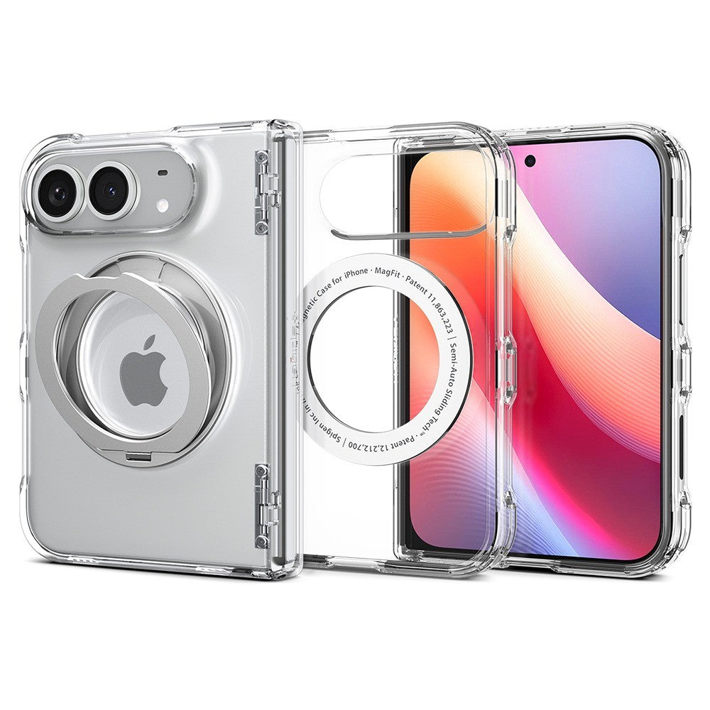Spigen iPhone Duo Kuori Ultra Hybrid Pro S MagFit Clear White