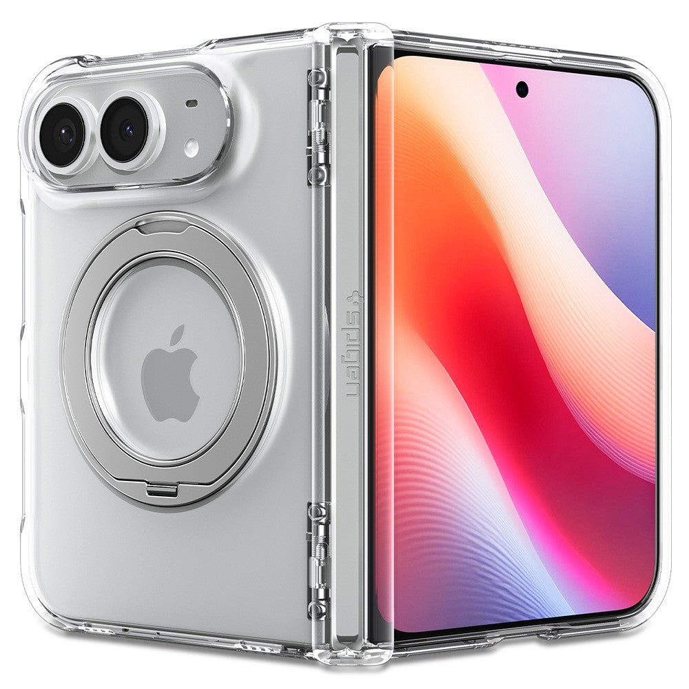Spigen iPhone Duo Kuori Ultra Hybrid Pro S MagFit Clear White