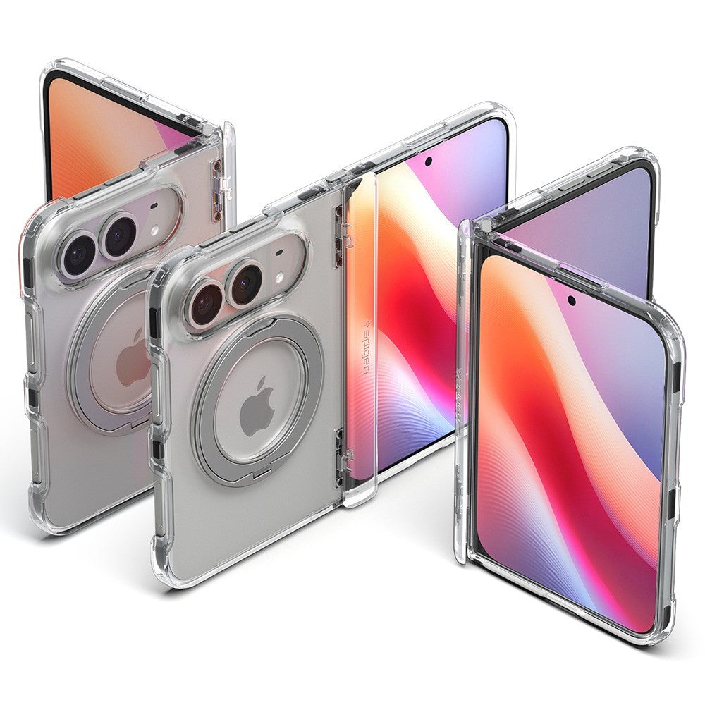 Spigen iPhone Duo Kuori Ultra Hybrid Pro S MagFit Clear White