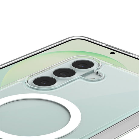 Spigen Samsung Galaxy S26 FE Kuori Ultra Hybrid MagFit Clear White