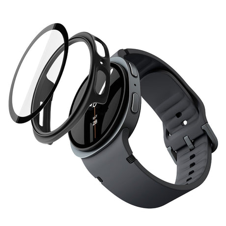 Spigen Samsung Galaxy Watch 8/9 44mm Kuori ja Näytönsuoja Thin Fit 360 Musta