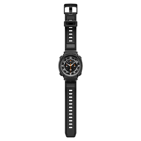 Spigen Samsung Galaxy Watch Ultra 2 47mm Armband och Skal Rugged Armor Pro Matte Black
