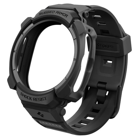 Spigen Samsung Galaxy Watch Ultra 2 47mm Armband och Skal Rugged Armor Pro Matte Black