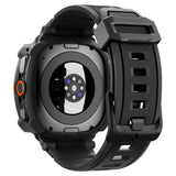 Spigen Samsung Galaxy Watch Ultra 2 47mm Armband och Skal Rugged Armor Pro Matte Black