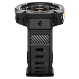 Spigen Samsung Galaxy Watch Ultra 2 47mm Armband och Skal Rugged Armor Pro Matte Black