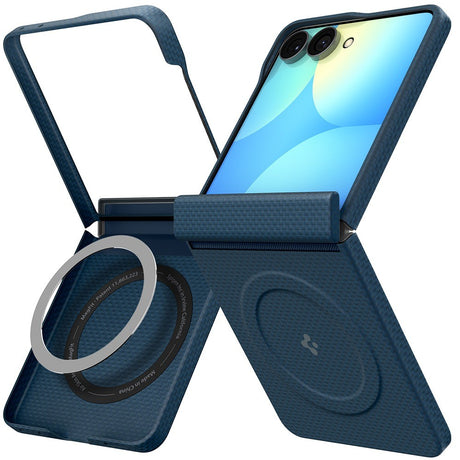 Spigen Samsung Galaxy Z Flip 8 Skal Air Skin Aramid MagFit Navy