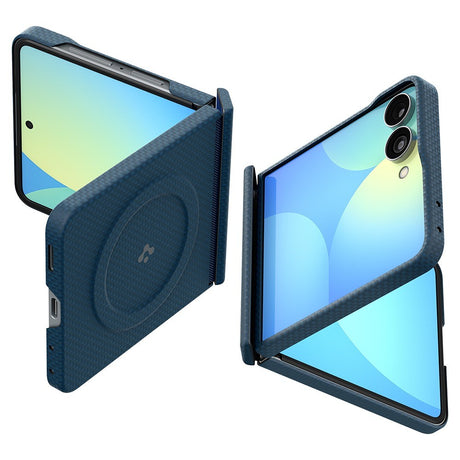 Spigen Samsung Galaxy Z Flip 8 Skal Air Skin Aramid MagFit Navy