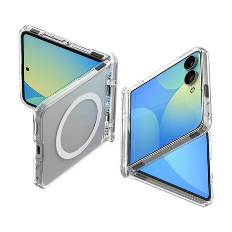 Spigen Samsung Galaxy Z Flip 8 Skal Ultra Hybrid Pro MagFit Clear White