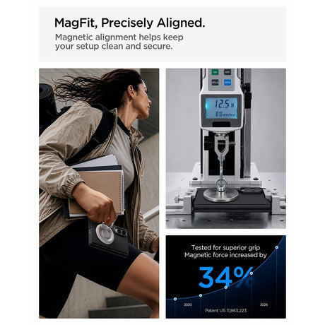 Spigen Samsung Galaxy Z Fold 8 Kuori Air Fit Pro MagFit Musta