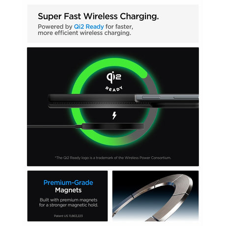 Spigen Samsung Galaxy Z Fold 8 Kuori Air Fit Pro MagFit Musta