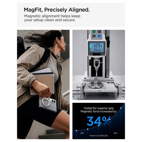 Spigen Samsung Galaxy Z Fold 8 Kuori Air Skin MagFit Clear White