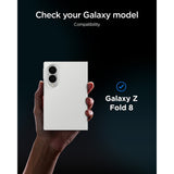 Spigen Samsung Galaxy Z Fold 8 Skärmskydd GLAS.tR EZ Fit Pro 2-pack