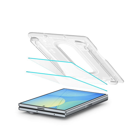 Spigen Samsung Galaxy Z Fold 8 Skärmskydd GLAS.tR EZ Fit Pro 2-pack