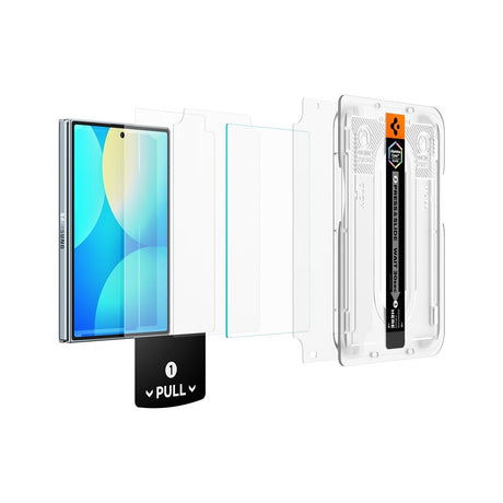 Spigen Samsung Galaxy Z Fold 8 Skärmskydd GLAS.tR EZ Fit Pro 2-pack