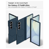 Spigen Samsung Galaxy Z Fold 8 Ultra Skal Air Skin Aramid MagFit Navy