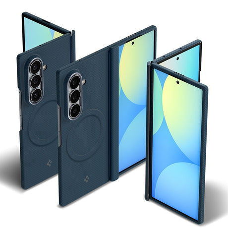 Spigen Samsung Galaxy Z Fold 8 Ultra Kuori Air Skin Aramid MagFit Navy