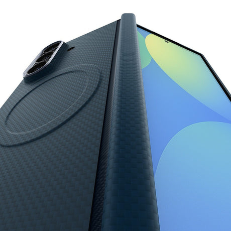 Spigen Samsung Galaxy Z Fold 8 Ultra Kuori Air Skin Aramid MagFit Navy