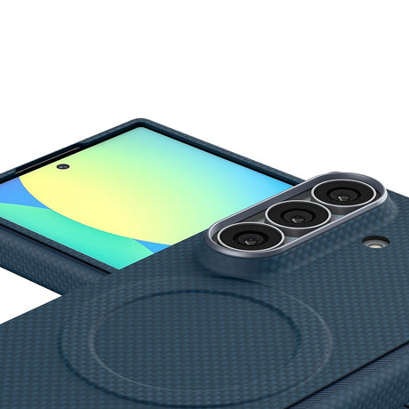 Spigen Samsung Galaxy Z Fold 8 Ultra Kuori Air Skin Aramid MagFit Navy