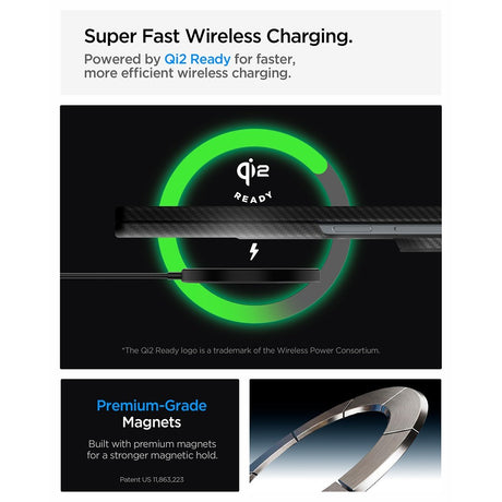 Spigen Samsung Galaxy Z Fold 8 Ultra Skal Air Skin Aramid MagFit Svart