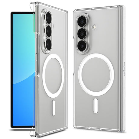 Spigen Samsung Galaxy Z Fold 8 Ultra Skal Air Skin Zero MagFit Clear White