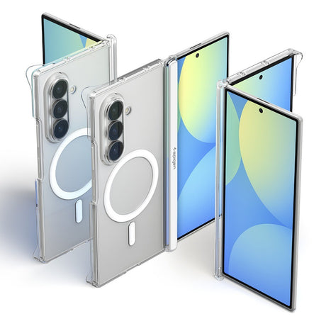 Spigen Samsung Galaxy Z Fold 8 Ultra Skal Air Skin Zero MagFit Clear White
