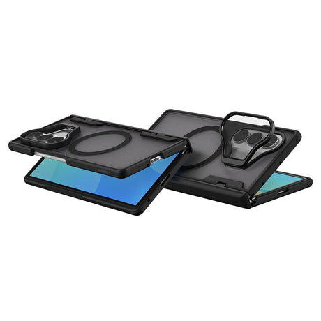 Spigen Samsung Galaxy Z Fold 8 Ultra Kuori Optik Armor Pro MagFit Musta