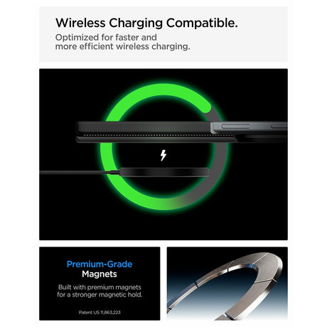 Spigen Samsung Galaxy Z Fold 8 Ultra Kuori Optik Armor Pro MagFit Musta